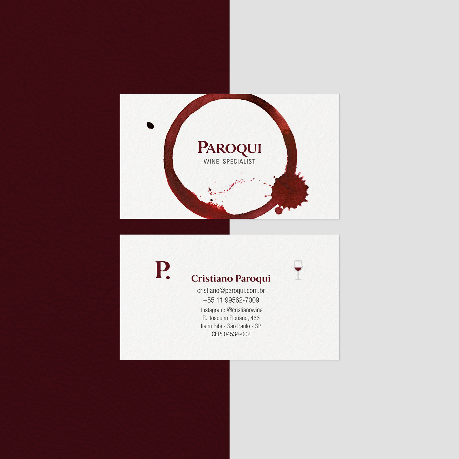 Branding Paroqui Wine Specialist